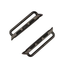 En <span class=keywords><strong>Aluminium</strong></span> Montre Bande Accessoires Pour iWatch Adaptateur En Métal <span class=keywords><strong>Bracelet</strong></span> Connecteur Adaptateur Pour <span class=keywords><strong>Apple</strong></span> Montre 38mm 42mm - Product Image 6