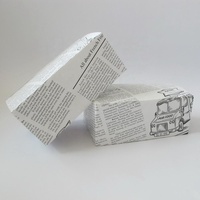 Boîte à poulet frit personnalisée, boîte à frites, boîte en papier alimentaire épaisse résistante à l'huile