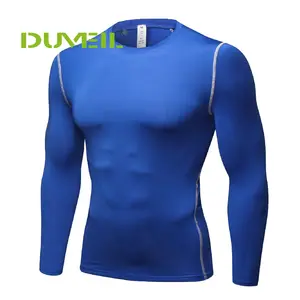 Тренировочная Униформа DUVEIL Pro, костюм для фитнеса, Мужская быстросохнущая футболка с длинными рукавами для бега, баскетбола, трико, спортивные эластичные трико для йоги и бега