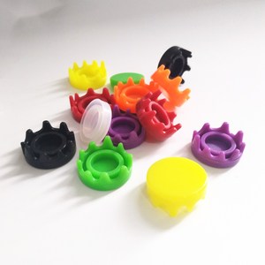 Hũ đựng chất cô đặc thủy tinh trong suốt <span class=keywords><strong>mini</strong></span> 6ml có nắp silicon/nhựa/nhôm để đựng bánh quy, kẹo, đồ ăn nhẹ - Product Image 2