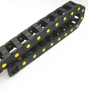 Hot Product Provided 3 Months Highly Flexible Drag Chain Cable High Speed Plastic Cable Carrier Drag Chain