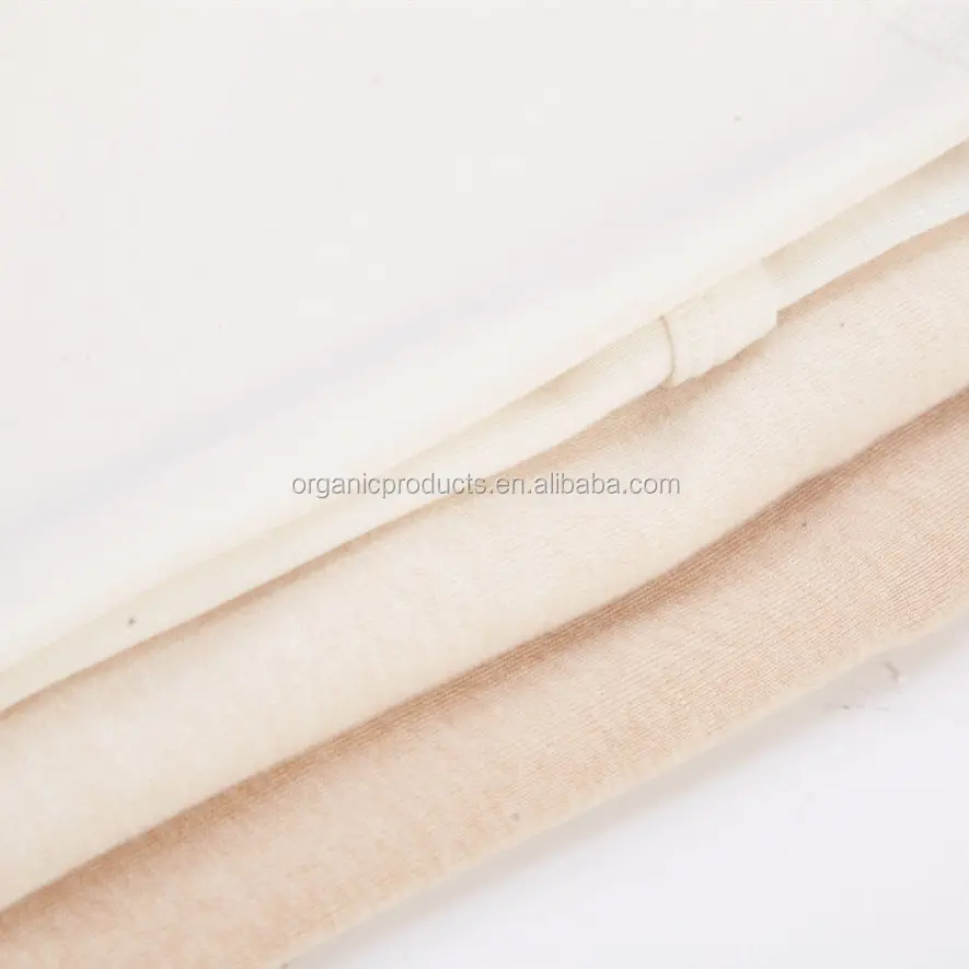 100% Organic Cotton Interlock Fabric for Babywear