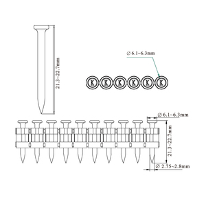Meite-<span class=keywords><strong>clavadora</strong></span> de Gas de alta calidad, potente MT-G38 con celda de combustible para trabajo al aire libre, pistola de clavos de gas inalámbrica - Product Image 4