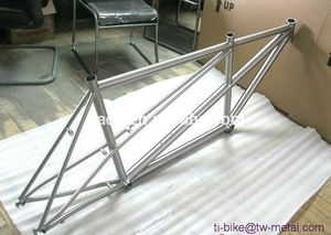 Pas cher titane tandem route vélo cadre Géant Ti route vélo tandem cadres titane personnalisé pas de pliage cadre tandem - Product Image 1