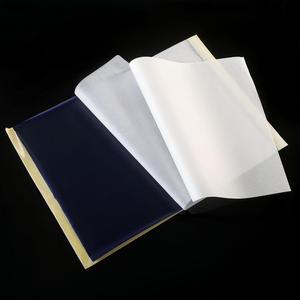 Papel de transferencia de tatuaje de alta calidad, 100 hojas, tamaño A4, papel de tatuaje Spirit Master, plantilla térmica, papel de copiadora de carbono <span class=keywords><strong>para</strong></span> tatuaje - Product Image 1