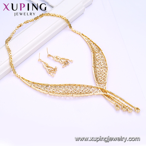 64629 Xuping Mode China Schmuck Lieferant 18K Charming CZ <span class=keywords><strong>Gold</strong></span> Schmuck <span class=keywords><strong>Set</strong></span> 2017 beste verkauf produkte - Product Image 4