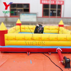 Zhengzhou Yueton Bambini Divertimenti Elettrico In Fibra di vetro Bull Per La Vendita