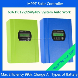 Alta eficiencia sobre 99% 12v24v IP68 48 v 60a controlador de carga mppt RS232 <span class=keywords><strong>outo</strong></span> - Product Image 1