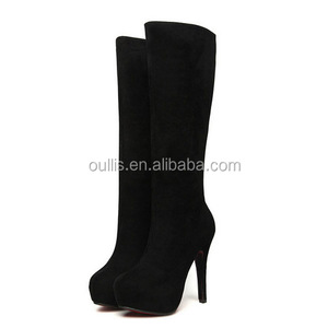 Stivali Invernali da <span class=keywords><strong>Donna</strong></span> con Tacco Alto Ultimo Modello 2016 PM3963 - Product Image 3