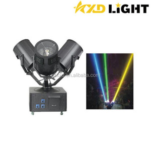 3 cabezas 1000w 5000W cabeza móvil haz de perseguidor impermeable luces de búsqueda al aire libre cielo haz de luz - Product Image 4