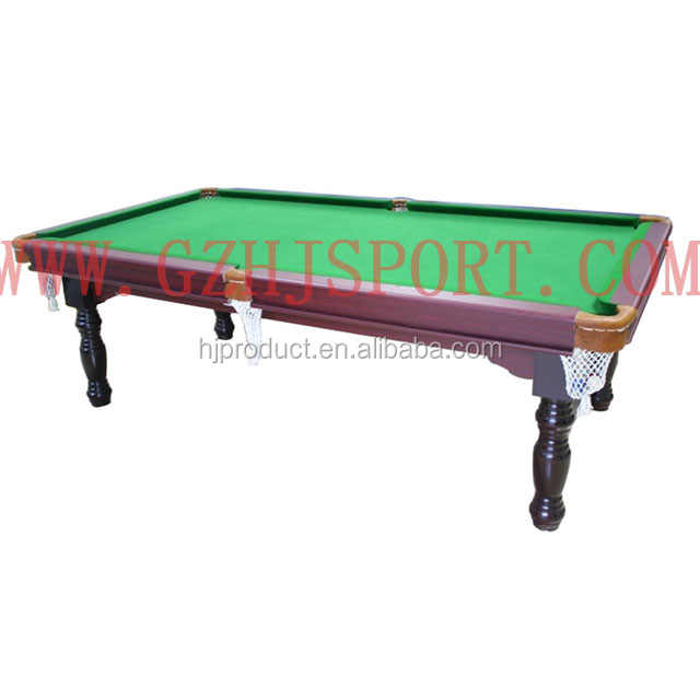 Solid wood slate billiard 8 ball pool table with cheap price for sale