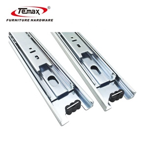 TEMAX DB4501F Nuovo Design di Tendenza, Ferramenta per <span class=keywords><strong>Mobili</strong></span>, Guide per Cassetti a Sfera con Chiusura Ammortizzata e Estensione Completa 45mm per Cucina - Product Image 4