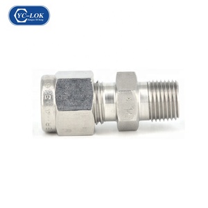 Swagelok loại 1/2 "OD NPT nam ống thép không gỉ Union nén ferrule phụ kiện - Product Image 6