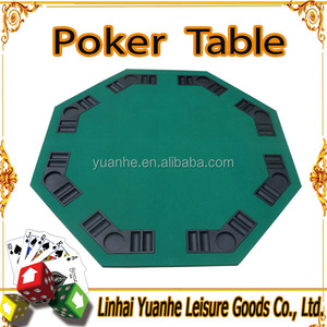 Haute qualité 8-joueur octogone 1/2 Fois Table De Poker - Product Image 1