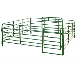 Cattle Panel Best Selling Powder Coated Horse Cow Panel Fence For Livestock Farming New Condition For Manufacturing Plants