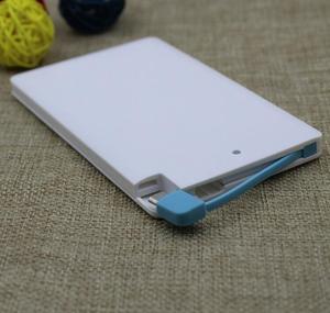 Batería Externa Ultra Delgada con Forma de Tarjeta de Crédito, Personalizable con Logotipo, 2500mah 2600mah, Superventas - Product Image 3