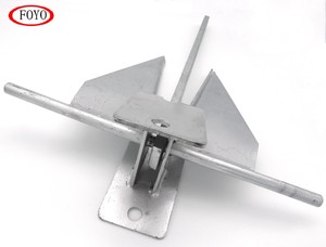 Ancora Danforth Fluke in Acciaio Zincato Foyo per Imbarcazioni, Motoscafi e Kayak - Product Image 4