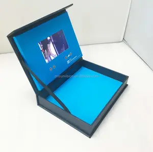 5" 7" LCD screen brand marketing video gift box digital display video brochure box lcd video gift box