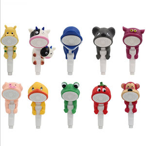 Eco-Friendly simpatico cartone animato animale bambino pioggia doccia lucido in plastica cromata rubinetto termostatico singolo per uso alberghiero - Product Image 1