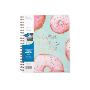 New Desgin Design Your Own Custom Logo Printed A5 7 Ring Binder Planner