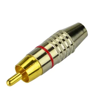 2018 Hotsell Prijs Mannelijke Kabel Dubbele Vrouwelijke Audio Plug Rca Connector