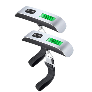 Hot Selling 50kg Reisegepäck Elektronische Waage LCD Digital Baggage Hang Pocket Wiegen Batterie betriebenes Kunststoff material - Product Image 5
