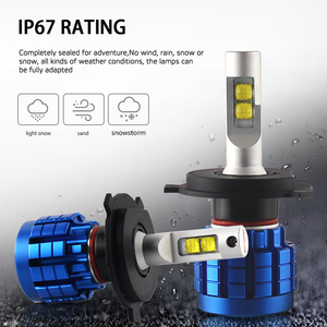 Système d'éclairage automatique LED 6500K Q10, 20000 Lumen, 100W, H4 ampoules H11 HB4, phares de voiture Led H7, H4, 9005 - Product Image 4