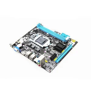 Penghilang Panas Yang Baik dan Pengiriman Cepat Motherboard Asli H61 Soket Lga 1155