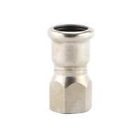 Coude réducteur de profil M, en acier inoxydable, 304/316L, DVGW W534