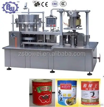 Широко используемая CE Автоматическая поршневая машина для консервирования томатной пасты, машина для розлива