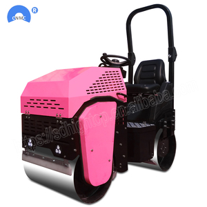 Compactador asférico vibratorio hidráulico de doble rueda de acero para suelo - Product Image 5