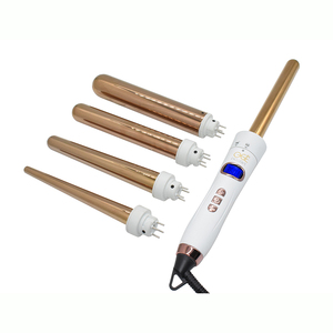 Más caliente del pelo curling varita 5 en 1 con curling varita titanio <span class=keywords><strong>Rizador</strong></span> profesional - Product Image 1
