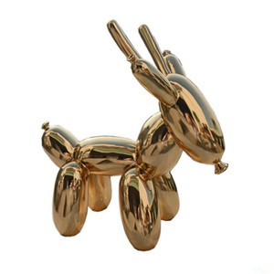 Escultura de perro hecha a mano personalizada en estilo de dibujos animados resina de arte decorativo duradero para el hogar y la Oficina galvanizada - Product Image 1