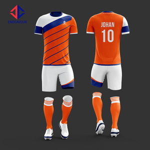 Sublimazione personalizzato maniche corte uniforme di calcio - Product Image 1