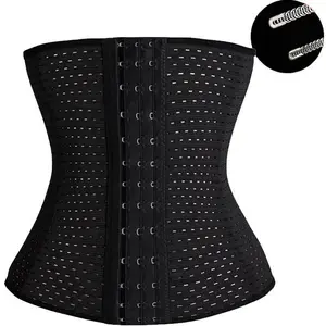 Ceinture d'entraînement de taille en maille avec ceinture de brûleur de graisse de ventre de squelettes pour les femmes - Product Image 1