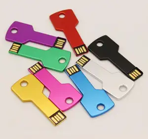 Impermeabile chiave usb di figura flash drive colorato chiave usb 8GB 16GB 32GB 64GB 128GB personalizzato logo