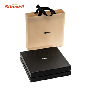 Chất Lượng Cao Tùy Chỉnh Nhãn Hiệu Cứng Nhắc Tông Màu Rắn Đồ Lót Underpant Set Hộp Giấy Quà Tặng Với 4 Hoặc 9 Ngăn - Product Image 5