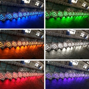 Ưu Đãi Đặc Biệt 18W X 9 Chiếc Đèn Sân Khấu DJ Không Dây Dmx Chạy Bằng Pin RGBWA + UV 6 Trong 1 Đèn Sân Khấu DMX 512 Đèn Sân Khấu - Product Image 6