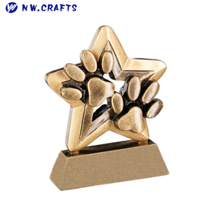 Nuova Statua in Resina <span class=keywords><strong>di</strong></span> Impronte <span class=keywords><strong>di</strong></span> <span class=keywords><strong>Zampe</strong></span> <span class=keywords><strong>di</strong></span> Cani e Gatti, Trofeo Decorativo in Vendita - Product Image 2