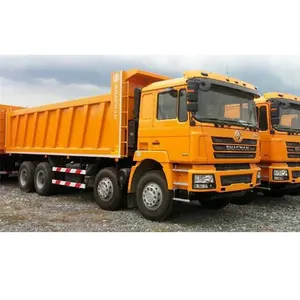 SHACMAN Model Muatan 30T Truk Sampah Dump Truck 8X4 375hp SX3317DR456