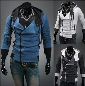 Assassins <span class=keywords><strong>creed</strong></span> polaire Incliné zipper Capuche en molleton de veste Hommes pull polaire # # # - Product Image 3