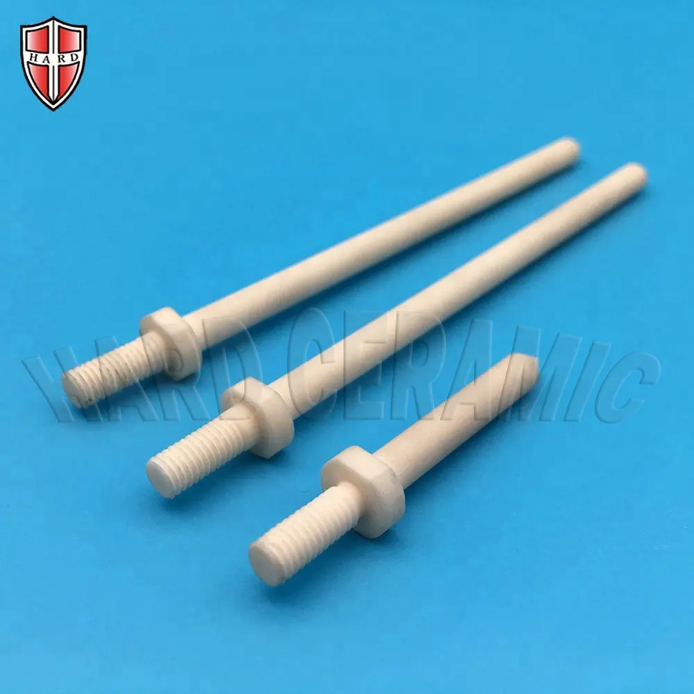 Alumina Ceramic Alumina And Zirconia Ceramic Threaded Rods