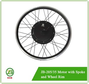 48v 1000w haute couple brushless vélo électrique roue dc hub moteur - Product Image 2