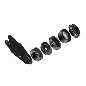 Nouvelles idées de produit objectif de caméra externe de téléphone portable professionnel kit 5 en 1 pour téléphone portable - Product Image 4