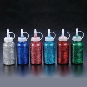 <b>Glitter</b> Metallic PVAL Liquid Glue 120ml EN71 Certified Box Packed for DIY Art Crafts and Cardboard Use - Product Image 1