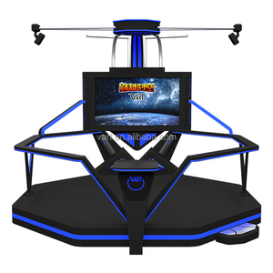 <span class=keywords><strong>HTC</strong></span> <span class=keywords><strong>VIVE</strong></span> 9D VR de pie VR gran espacio juego de plataforma para la máquina de juego de disparos - Product Image 5