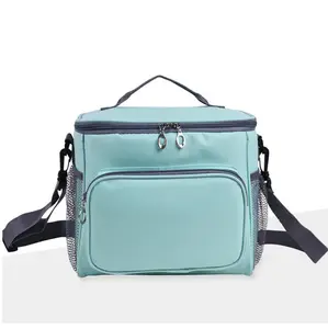 Wholesale大Customロゴ600D Fruit Food Picnic Lunch Bag Women Insulated Cooler Bag Lunch Box Bag