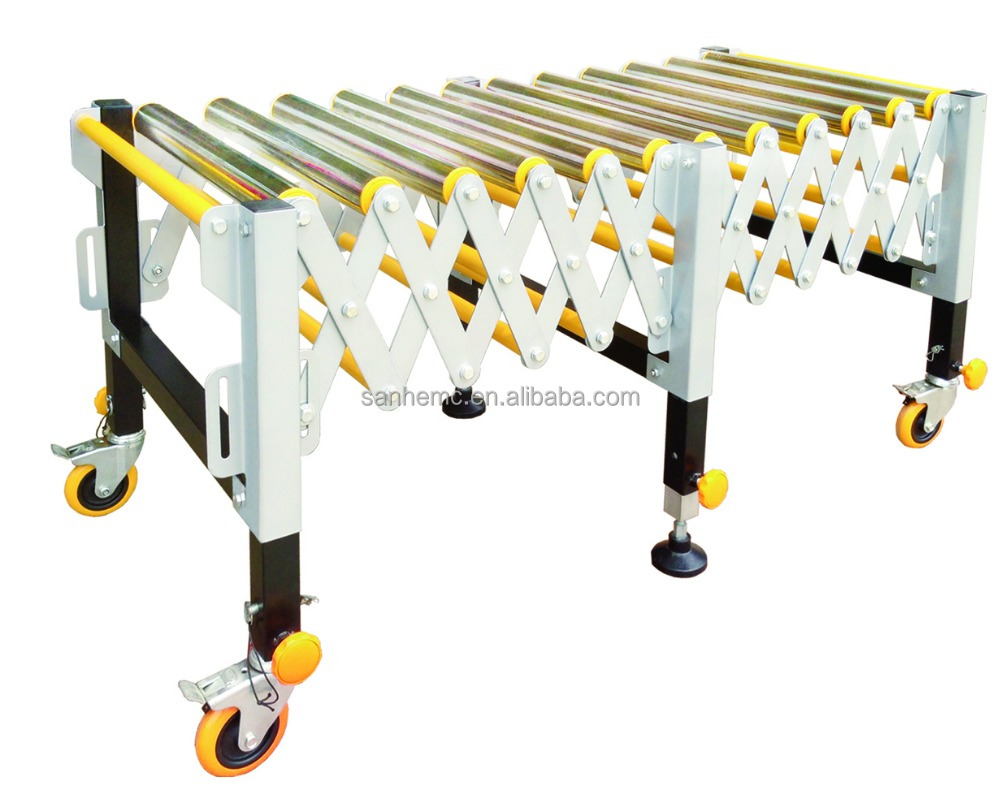 Гибкий роликовый конвейер