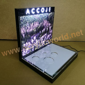Nuevo diseño personalizado POP acrílico soporte de exhibición cosmético con lcd - Product Image 5