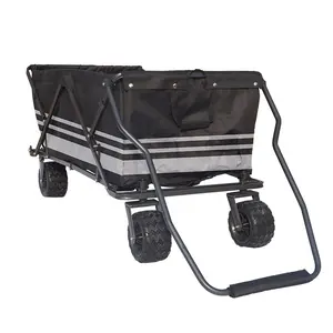 4 Wiel In Easy Go Way Lichtgewicht Trolley Vouwwagen Karren Minigolf Shopping Supermarkt Strand Pu Materiaal Oem 7*4 Inch